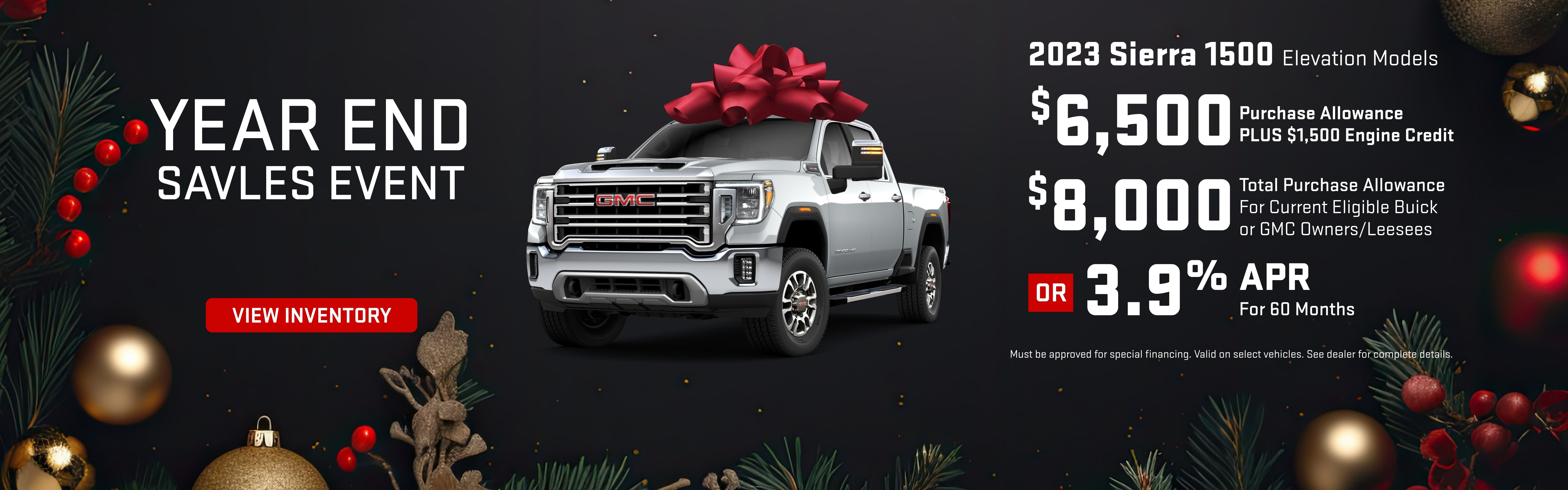 Year end Sales Event 