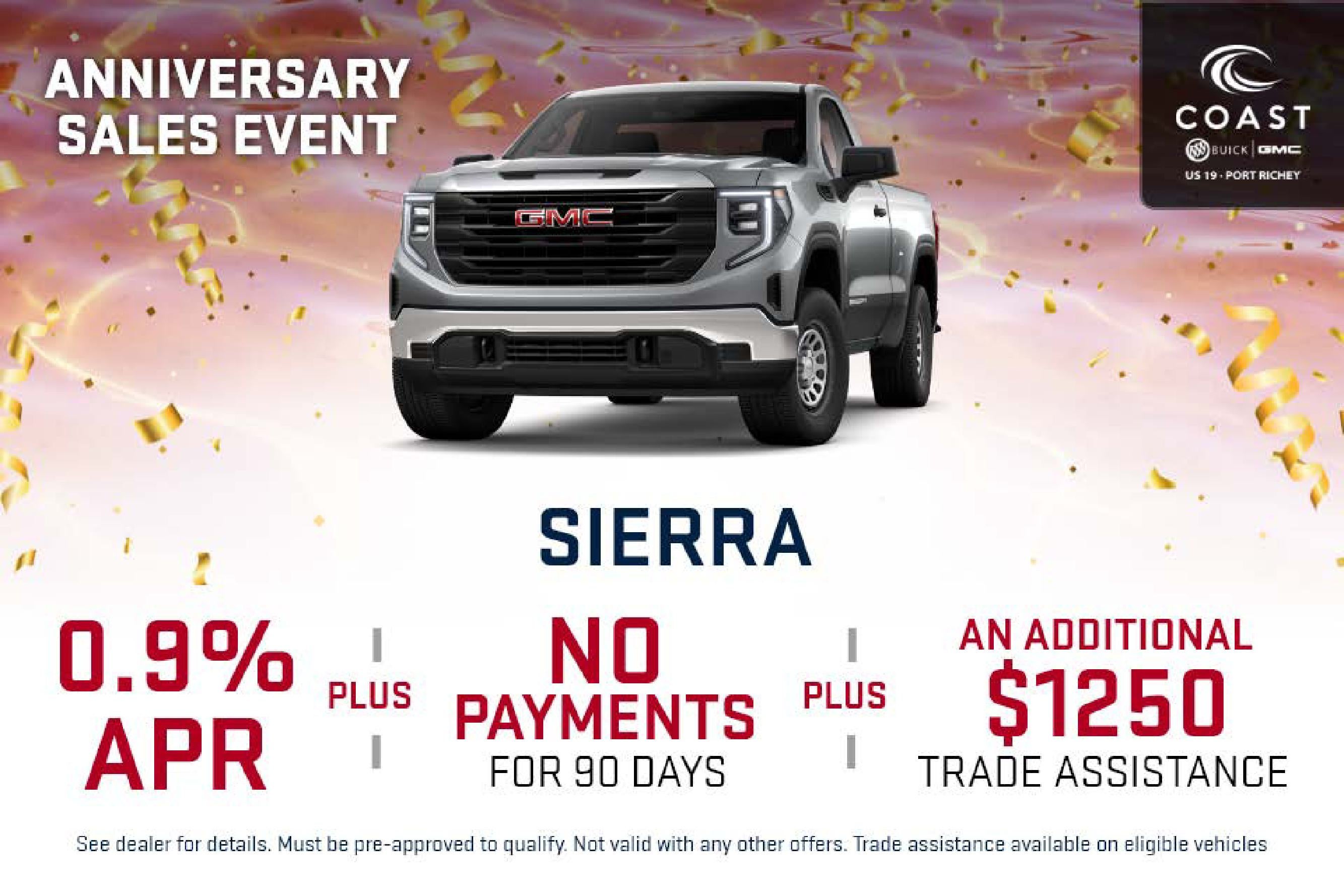 GMC Sierra Sales Event